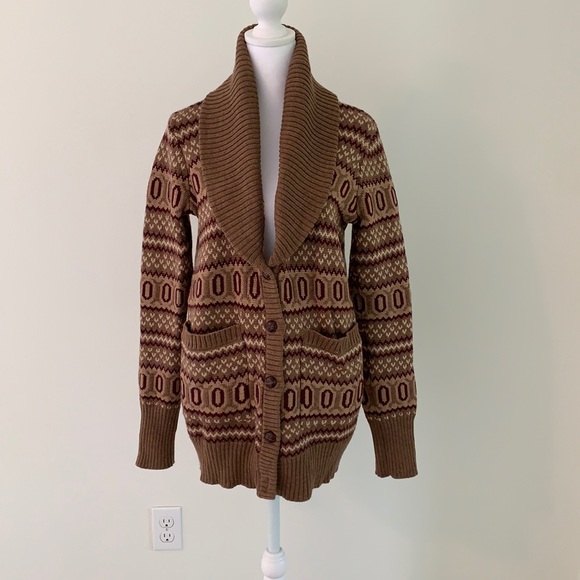 Haute Hippie Western Cowl Neck Sweater - Picture 1 of 4